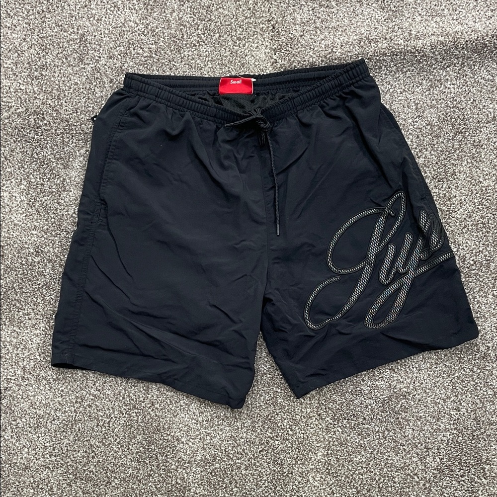 Supreme Black Swim Trunks